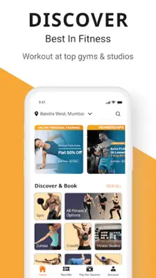 Fitternity android App screenshot 4